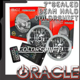 ORACLE PRE-INSTALLED 7" H6024/PAR56 SEALED BEAM HALO - ALL COLORS