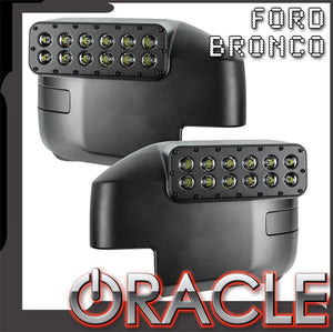 ORACLE LIGHTING 2021-2023 FORD BRONCO LED OFF-ROAD SIDE MIRROR DITCH LIGHTS