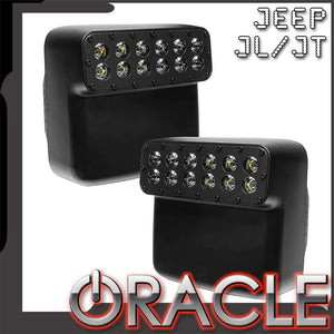 ORACLE LIGHTING LED OFF-ROAD SIDE MIRRORS FOR JEEP WRANGLER JL / GLADIATOR JT