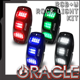 ORACLE LIGHTING COLORSHIFT RGB+W UNDERBODY WHEEL WELL ROCK LIGHT KIT (4 PCS)