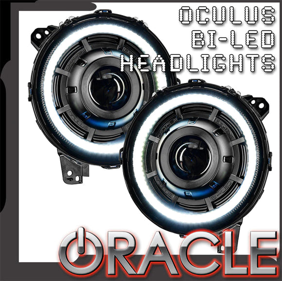 ORACLE LIGHTING OCULUS™ BI-LED PROJECTOR HEADLIGHTS FOR JEEP WRANGLER JL/ GLADIATOR JT