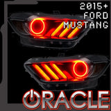 ORACLE LIGHTING 2015-2017 FORD MUSTANG V6/GT/SHELBY COLORSHIFT® DRL UPGRADE W/HALO KIT