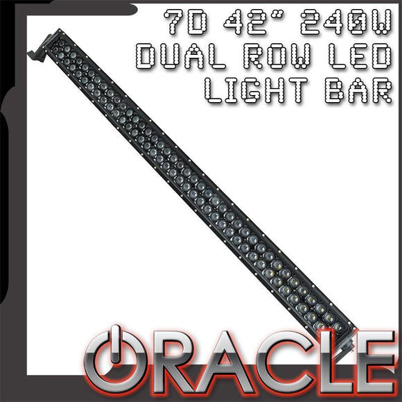ORACLE BLACK SERIES - 7D 42” 240W DUAL ROW LED LIGHT BAR