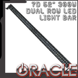 ORACLE BLACK SERIES - 7D 52” 300W DUAL ROW LED LIGHT BAR