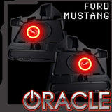 2013-2014 FORD MUSTANG V6 ORACLE LED PROJECTOR FOG HALO KIT-WATERPROOF