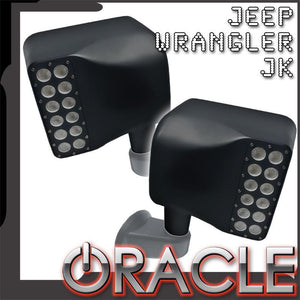 ORACLE JEEP WRANGLER JK LED OFF-ROAD SIDE MIRRORS
